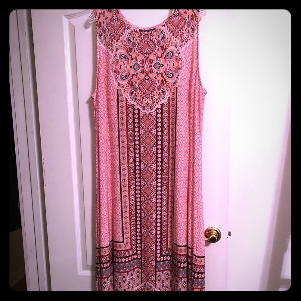 Beautiful Pattern Maxi Dress